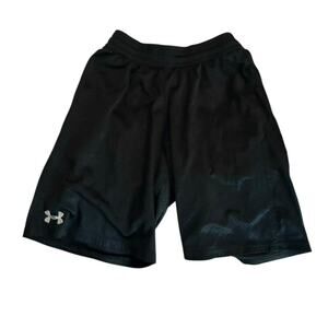 Adidas Black Mesh Shorts - Youth Medium